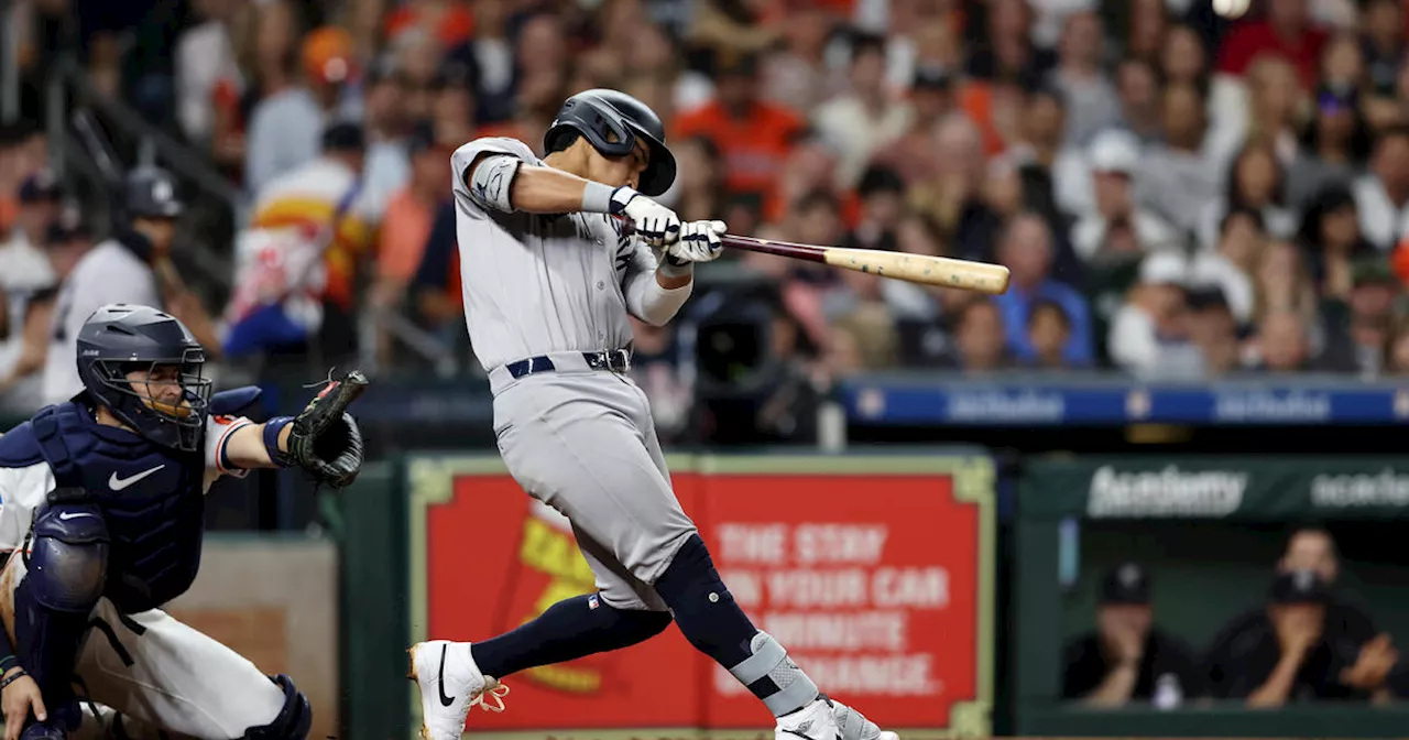 Cabrera, Soto, Volpe homer as Yankees come from behind for 3rd straight time vs. Astros and win