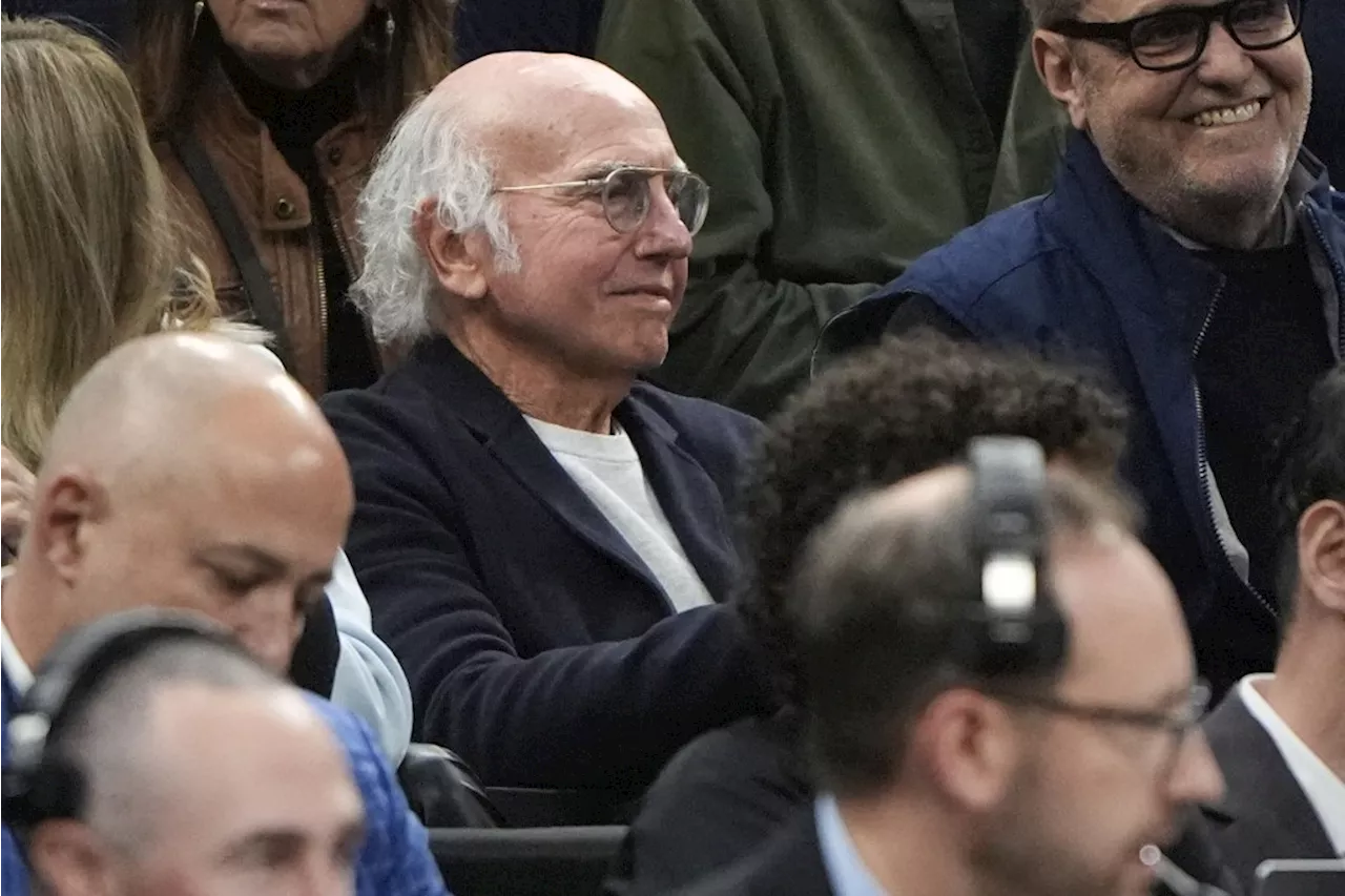 Comedian Larry David was none too happy with UConn coach Dan Hurley’s second-half tactics