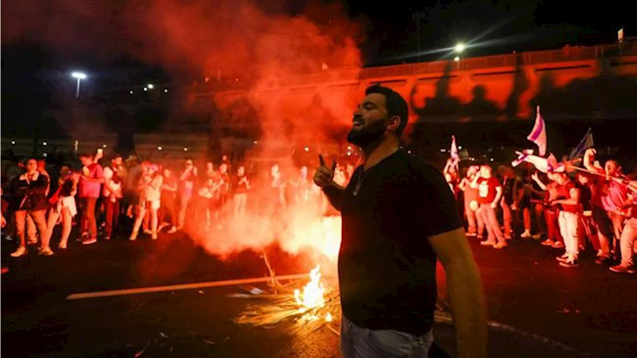 Demonstran Turun ke Jalan, Tuntut Netanyahu Turun dan Hentikan Perang