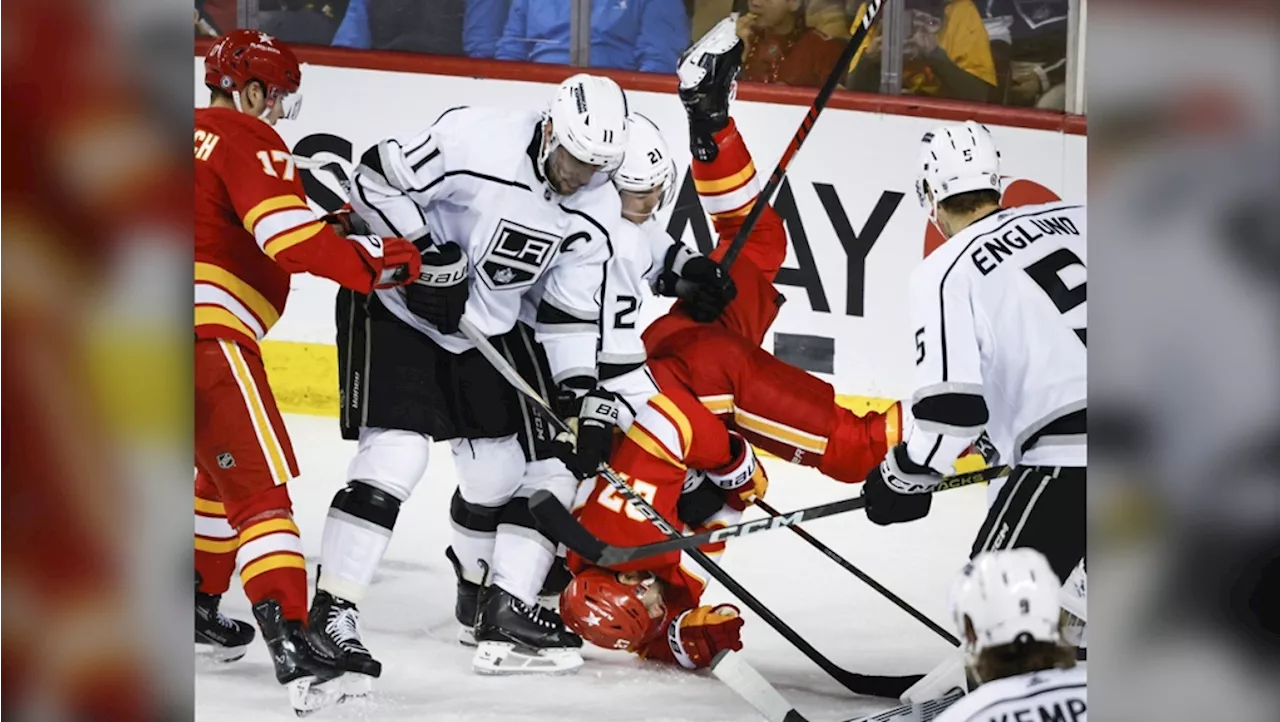 Nazem Kadri paces Calgary Flames to 4-2 win over Los Angeles Kings