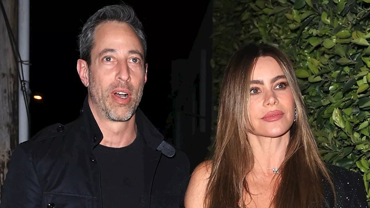 Sofia Vergara sizzles in black while enjoying Giorgio Baldi date night with silver fox surgeon...