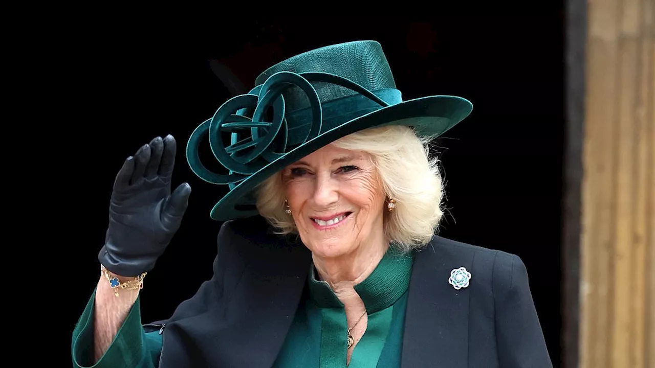 Queen Camilla, Princess Anne and Sarah Ferguson all don traditional spring shade