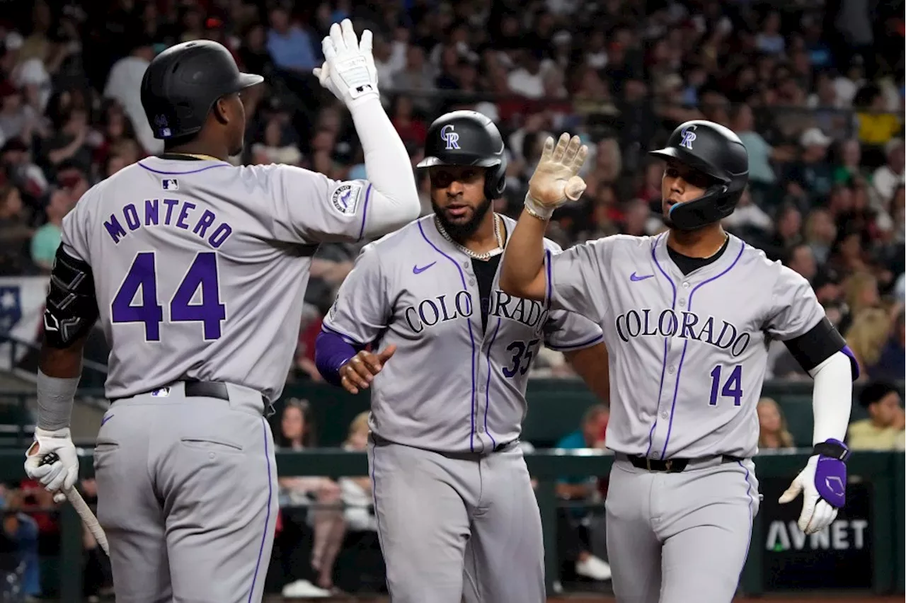 Ezequiel Tovar, Brenton Doyle homer in Rockies’ 9-4 win over D-backs