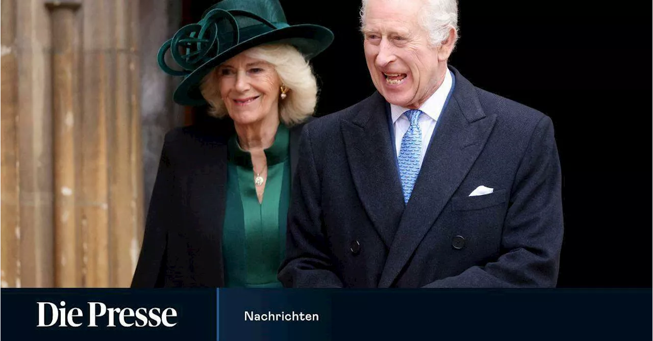 Charles und Camilla besuchten Ostergottesdienst