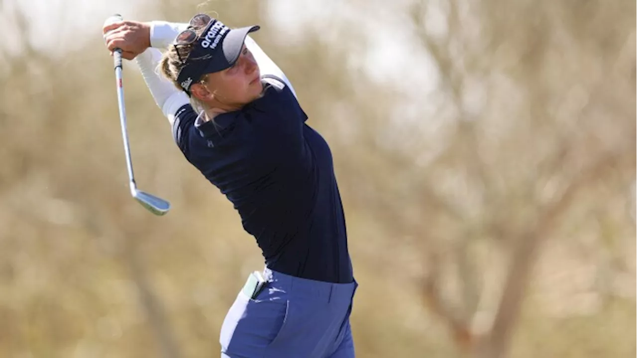 Golfspilleren Emily Pedersen holder sig til i toppen i Arizona | Nyheder