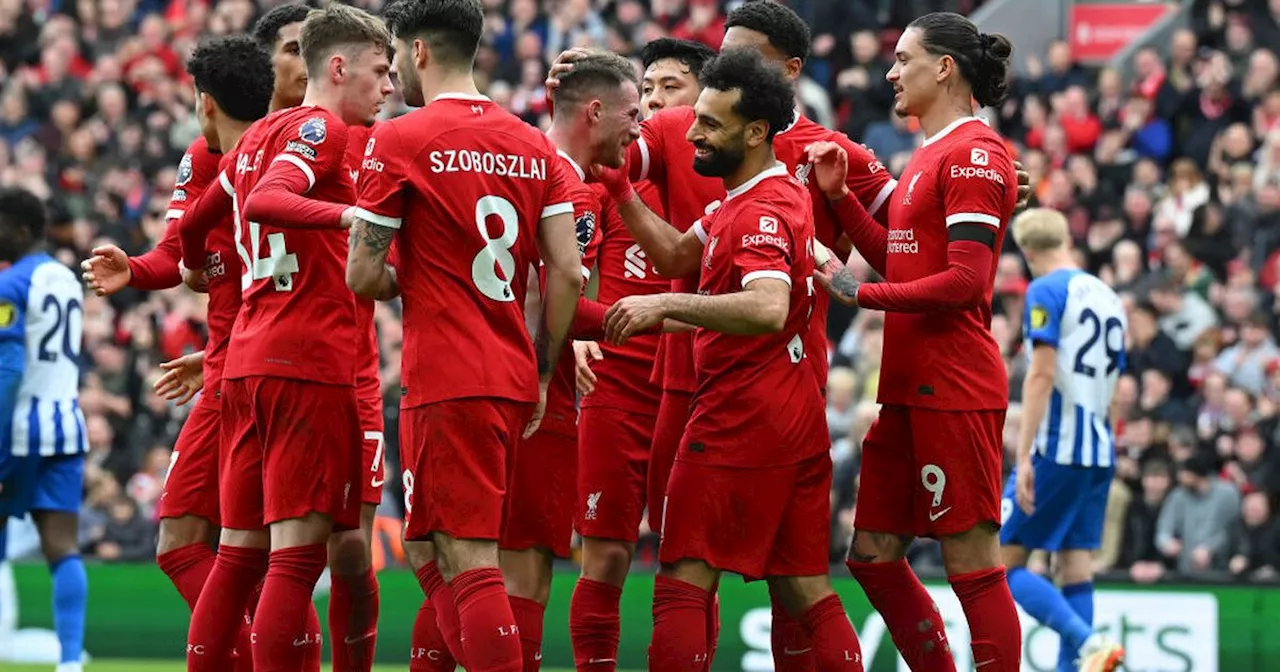 Liverpool player ratings as one star stands out in huge Brighton win