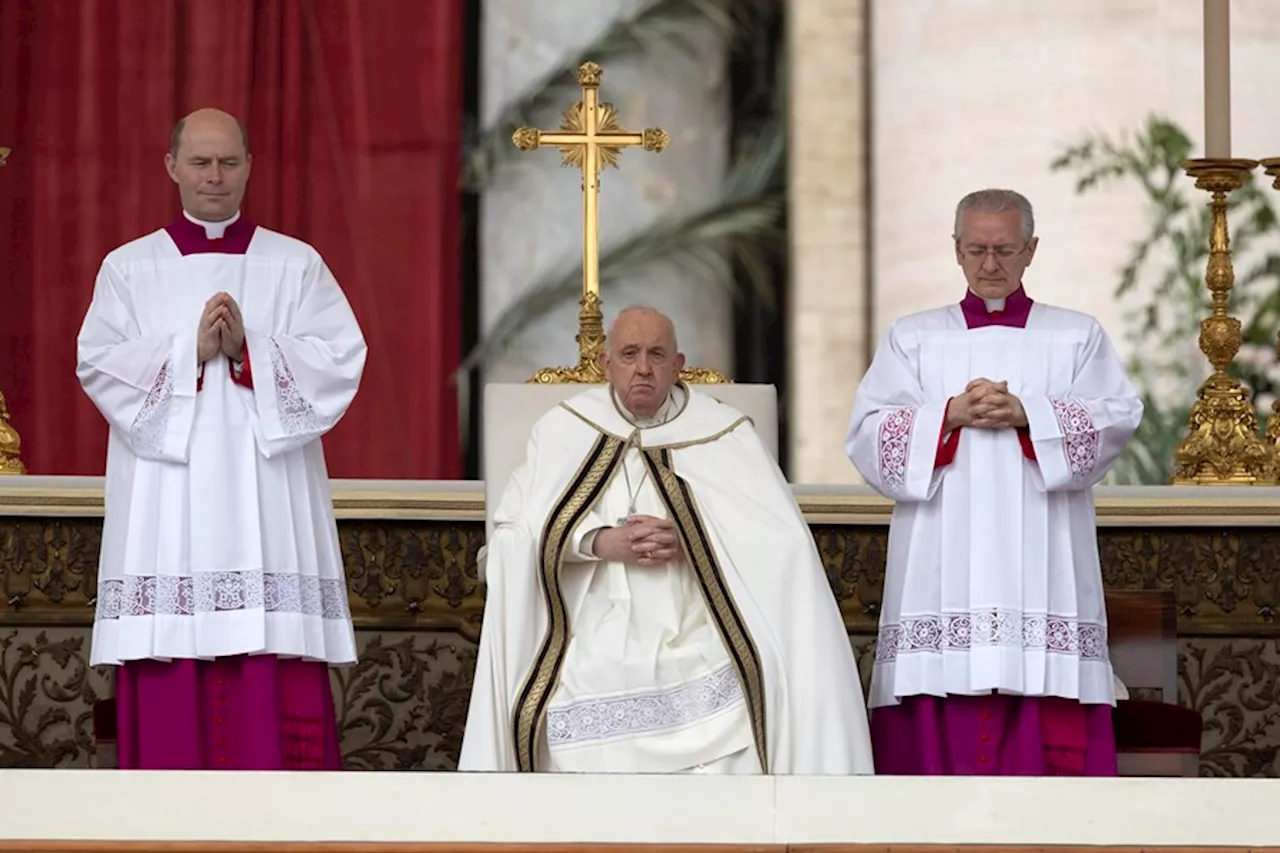 El papa Francisco clama contra la guerra en su mensaje de Pascua