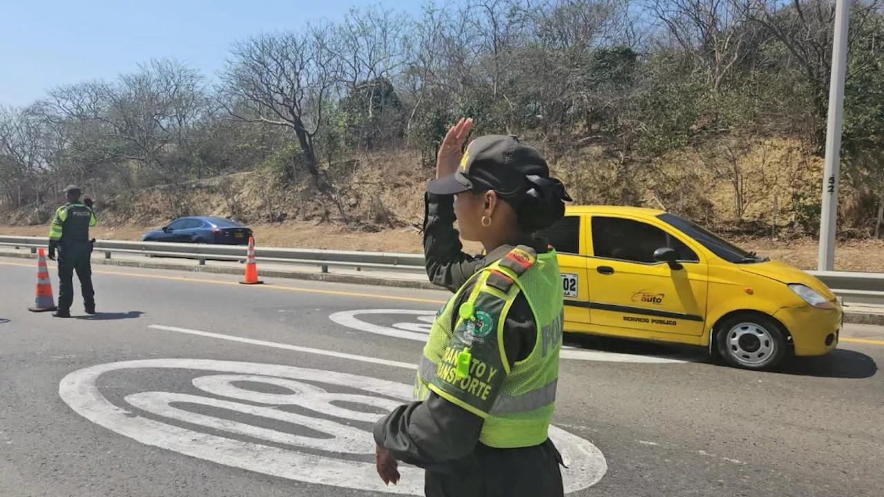 Barranquilla : 397 vehículos fueron inmovilizados en Semana Santa