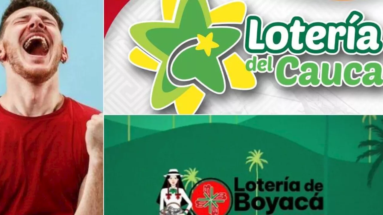 Resultados de las loterías de Boyacá y el Cauca del 30 de marzo del 2024