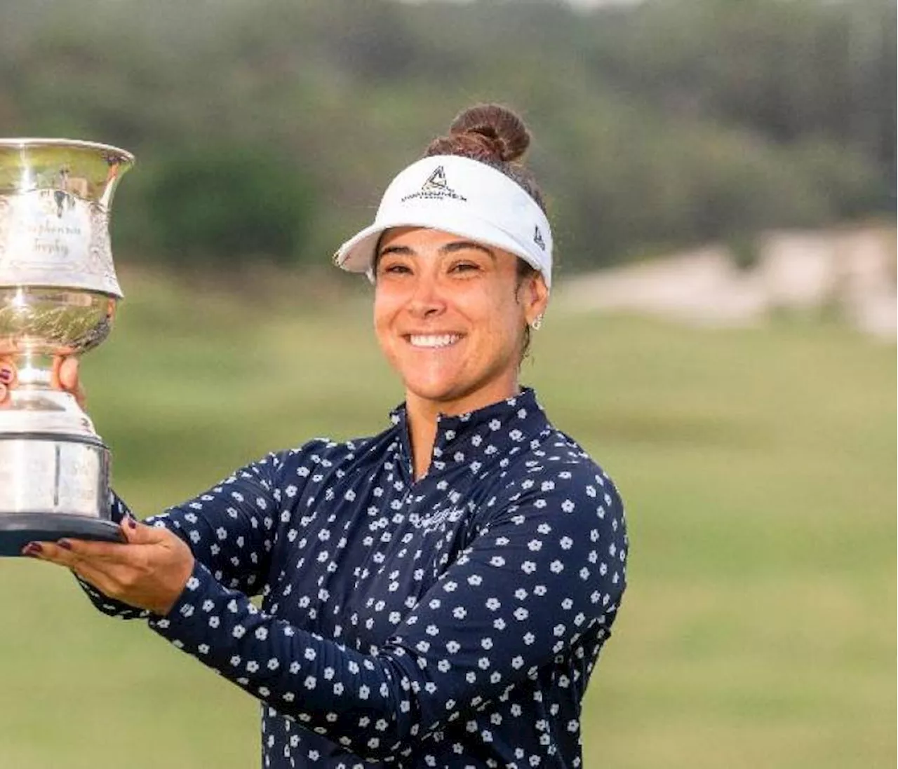 María José Uribe, la colombiana que ganó en Australia un torneo de golf