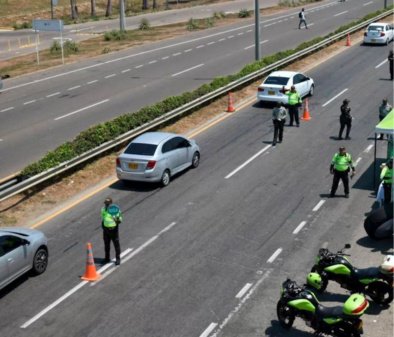 Mas de 100 mil vehículos se movilizaron durante Semana Santa en Cartagena