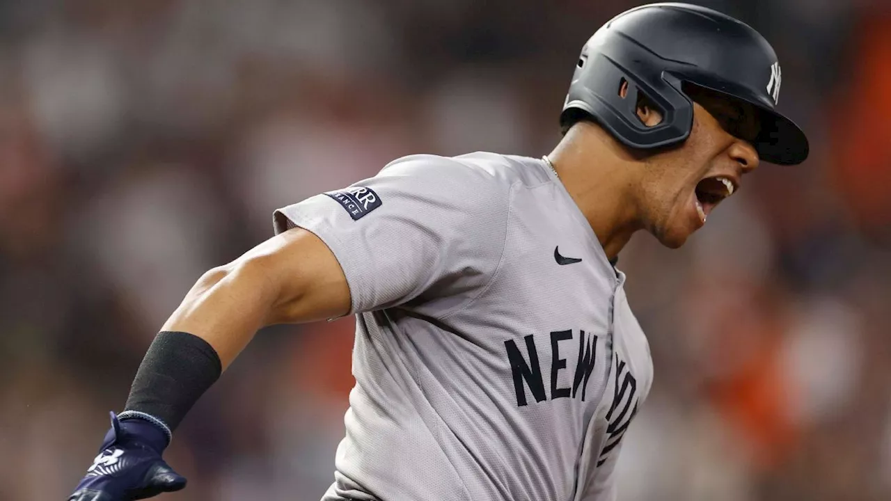 Juan Soto's RBI single in 9th gives Yankees sweep of Astros