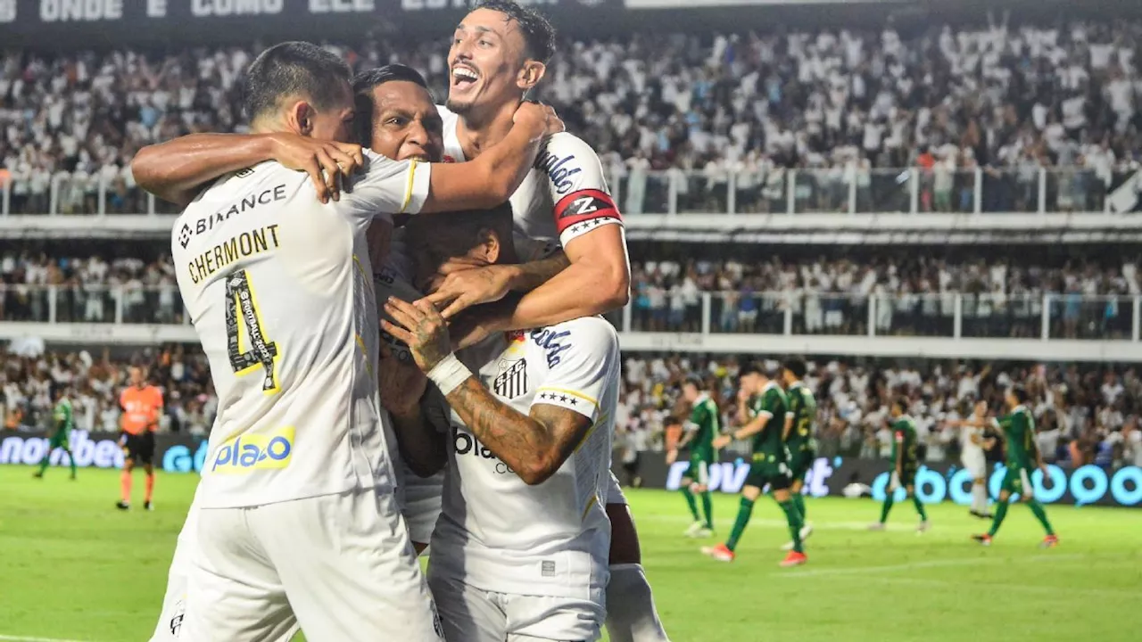 Santos vence Palmeiras na Vila e larga na frente na final do Paulistão