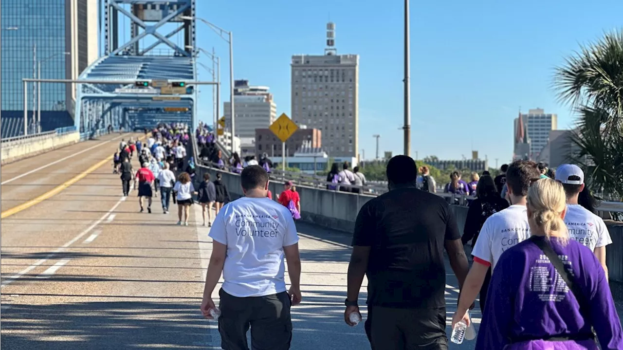 Hubbard House holds annual domestic violence awareness walk in Jacksonville