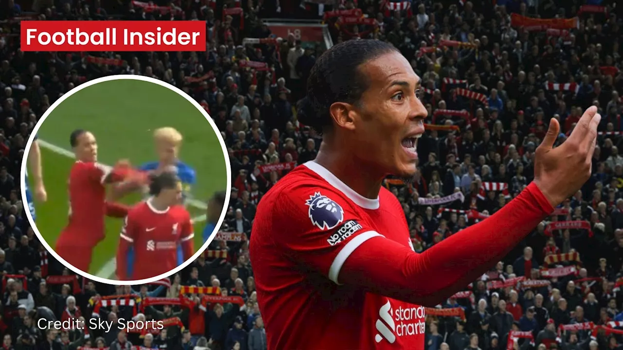 Liverpool fans can’t believe crazy footage of Virgil van Dijk confrontation