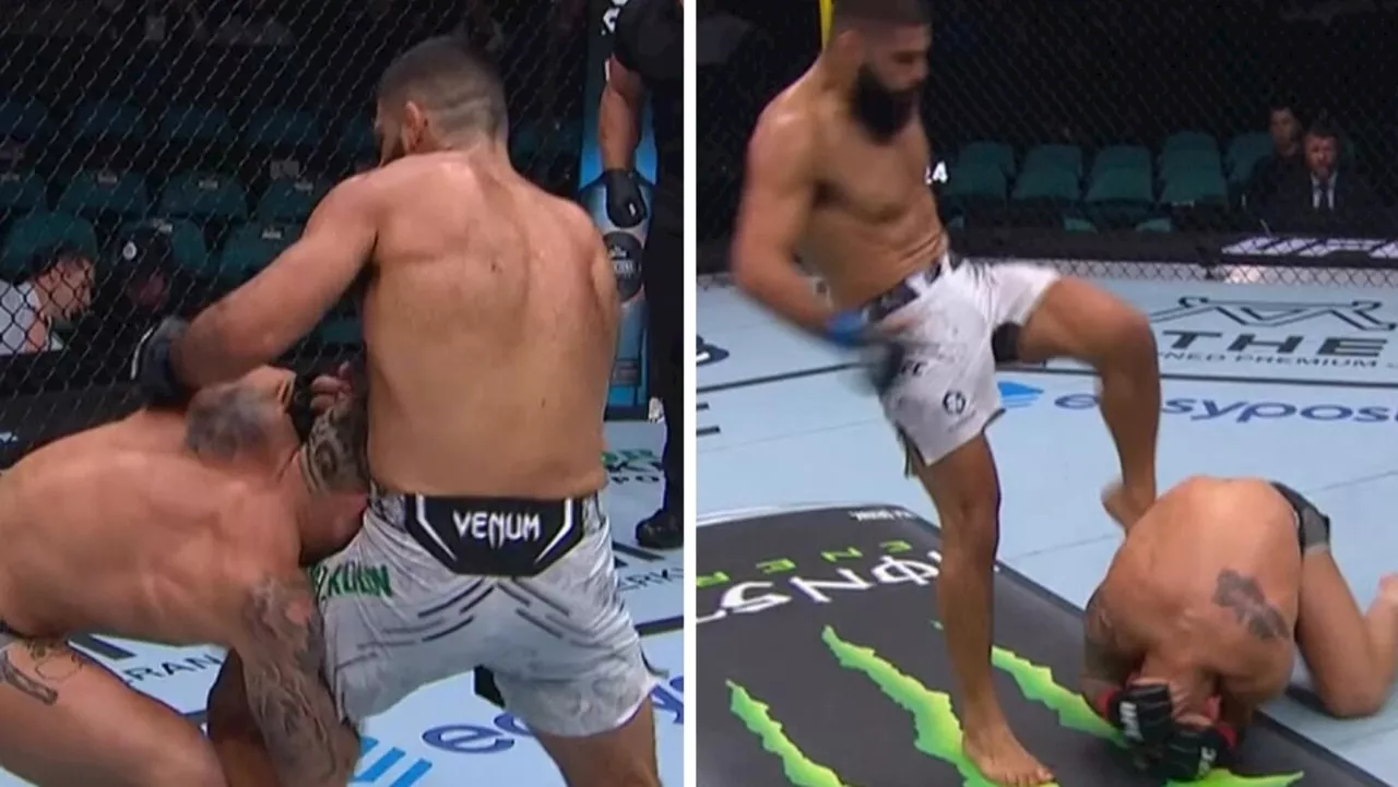 ‘Wow, that’s crazy’: Aussie stuns with one of the strangest UFC KOs you will see