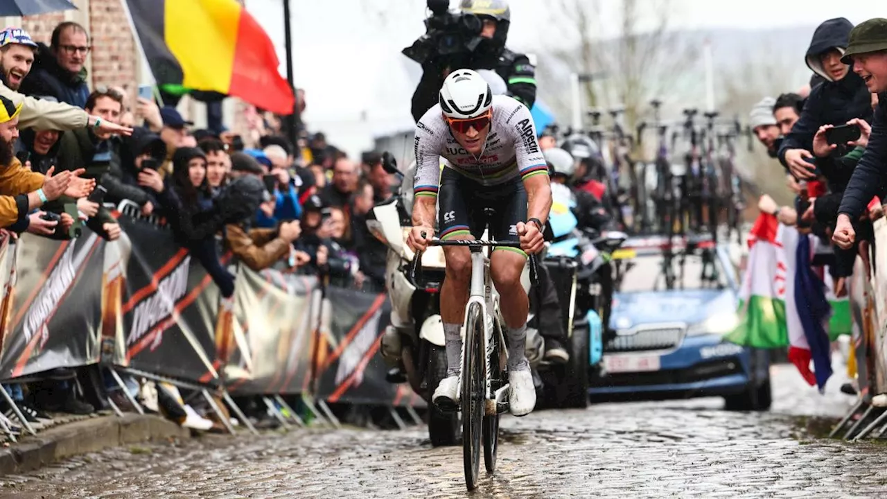 Van der Poel show, il Fiandre è ancora suo. Secondo Mozzato