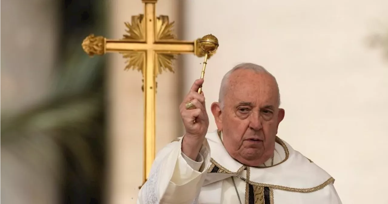 Pope Francis appeals for peace in Gaza and Ukraine during Easter Mass address