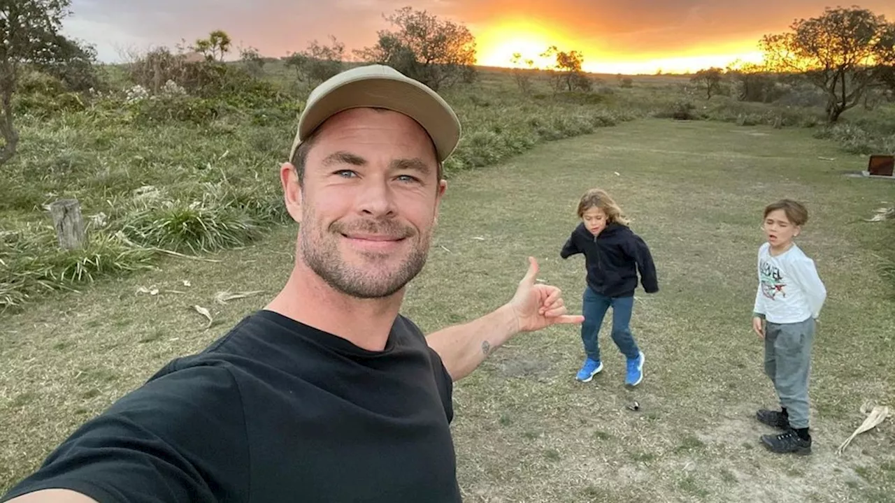 Chris Hemsworth's son, 10, is a daring mini-me in 'insane' video