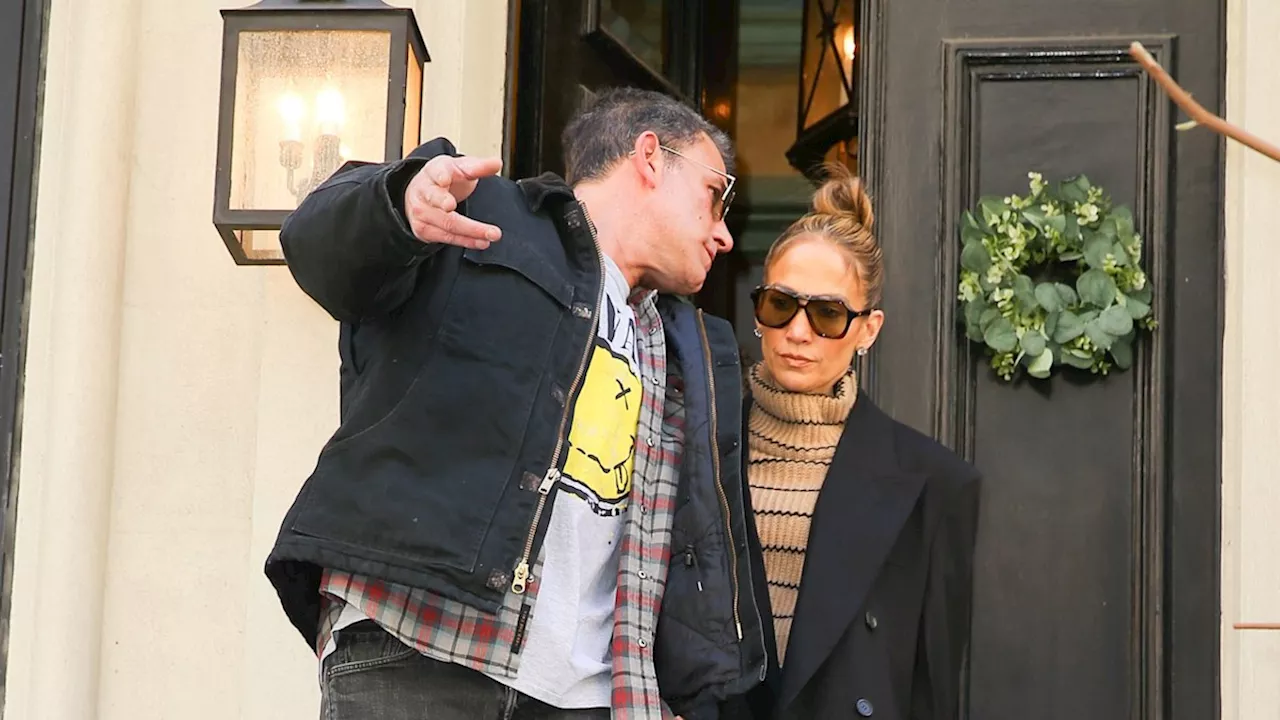 Jennifer Lopez and Ben Affleck hold hands as they enjoy date at SoHo hotspot