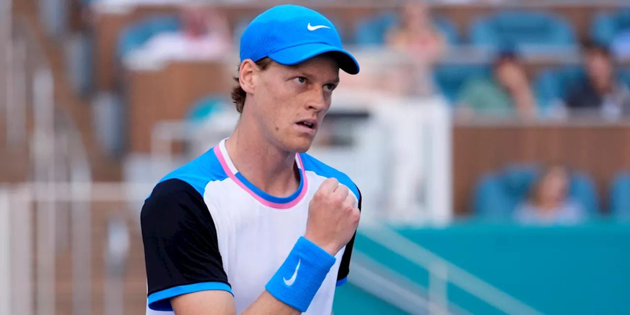 Jannik Sinner ha vinto il torneo Masters 1000 di Miami