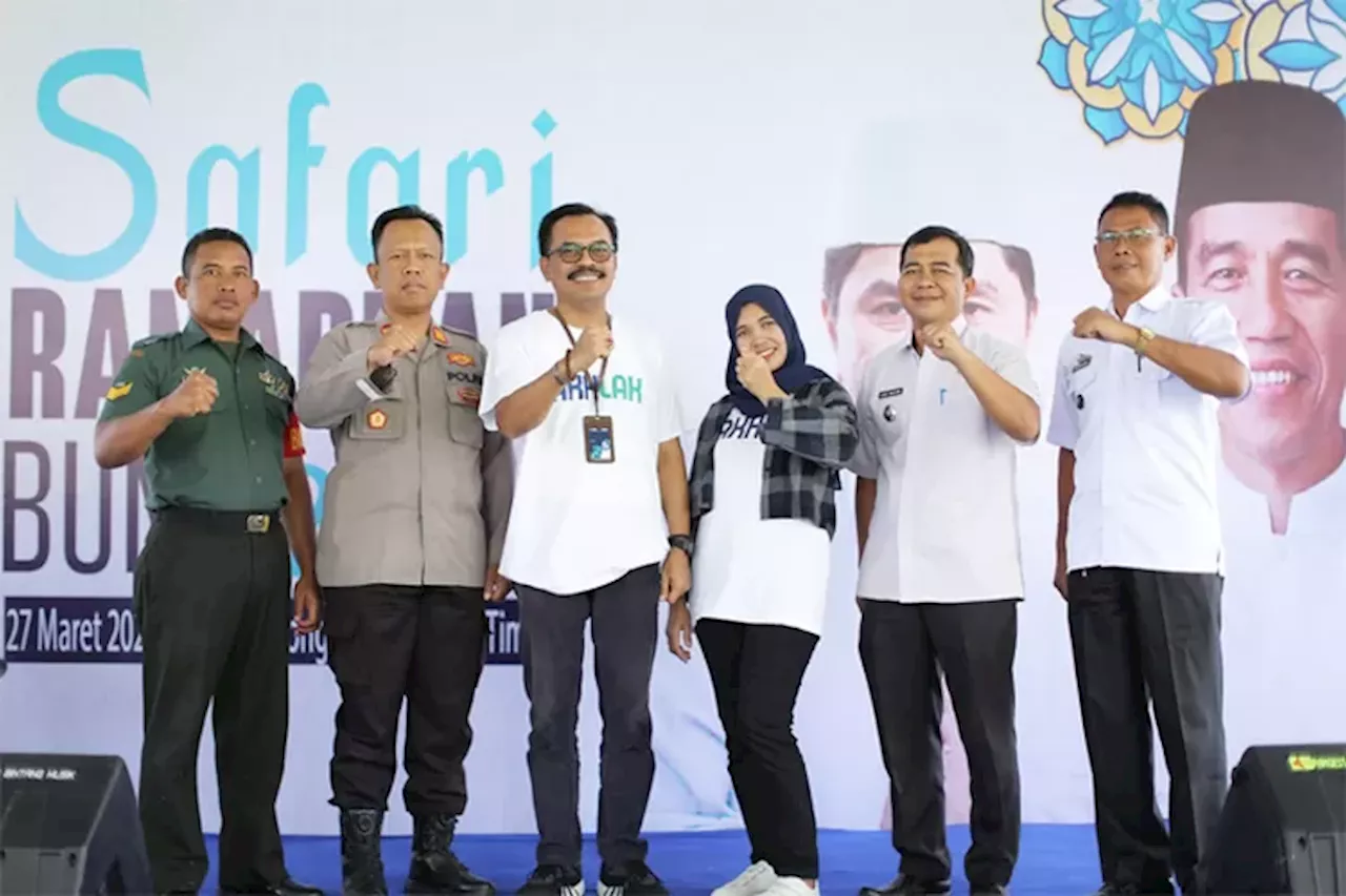 Dukung Program Safari Ramadhan BUMN 2024, PT PNM Bagi-Bagi 1.000 Paket Sembako Murah di Lampung