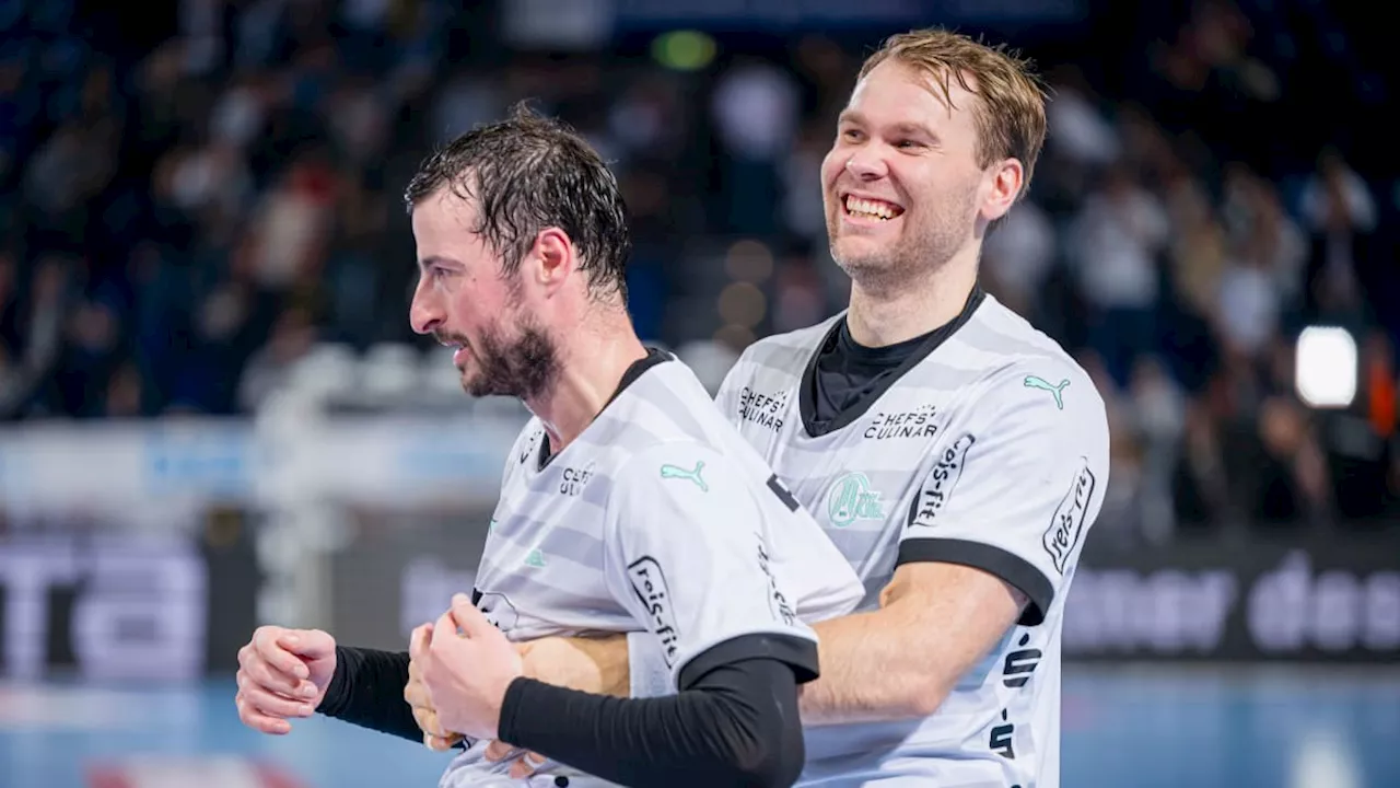 Haarscharfer Sieg für THW Kiel beim TBV Lemgo Lippe in der Handball Bundesliga