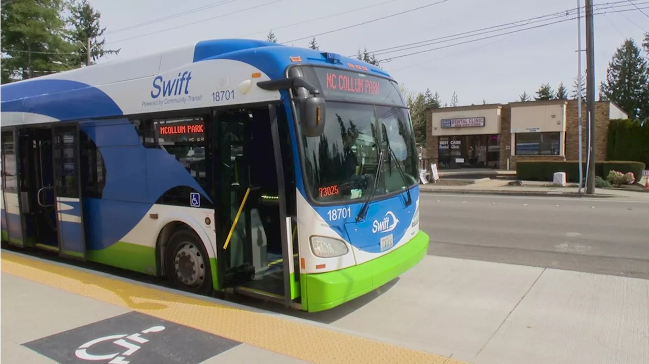 New public transit Swift Orange Line opens in Snohomish County