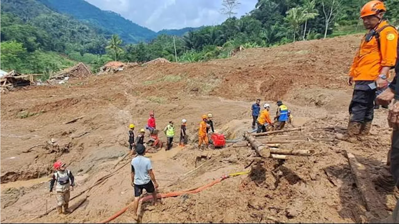 Tim SAR Hentikan Operasi Pencarian Korban Longsor Bandung Barat