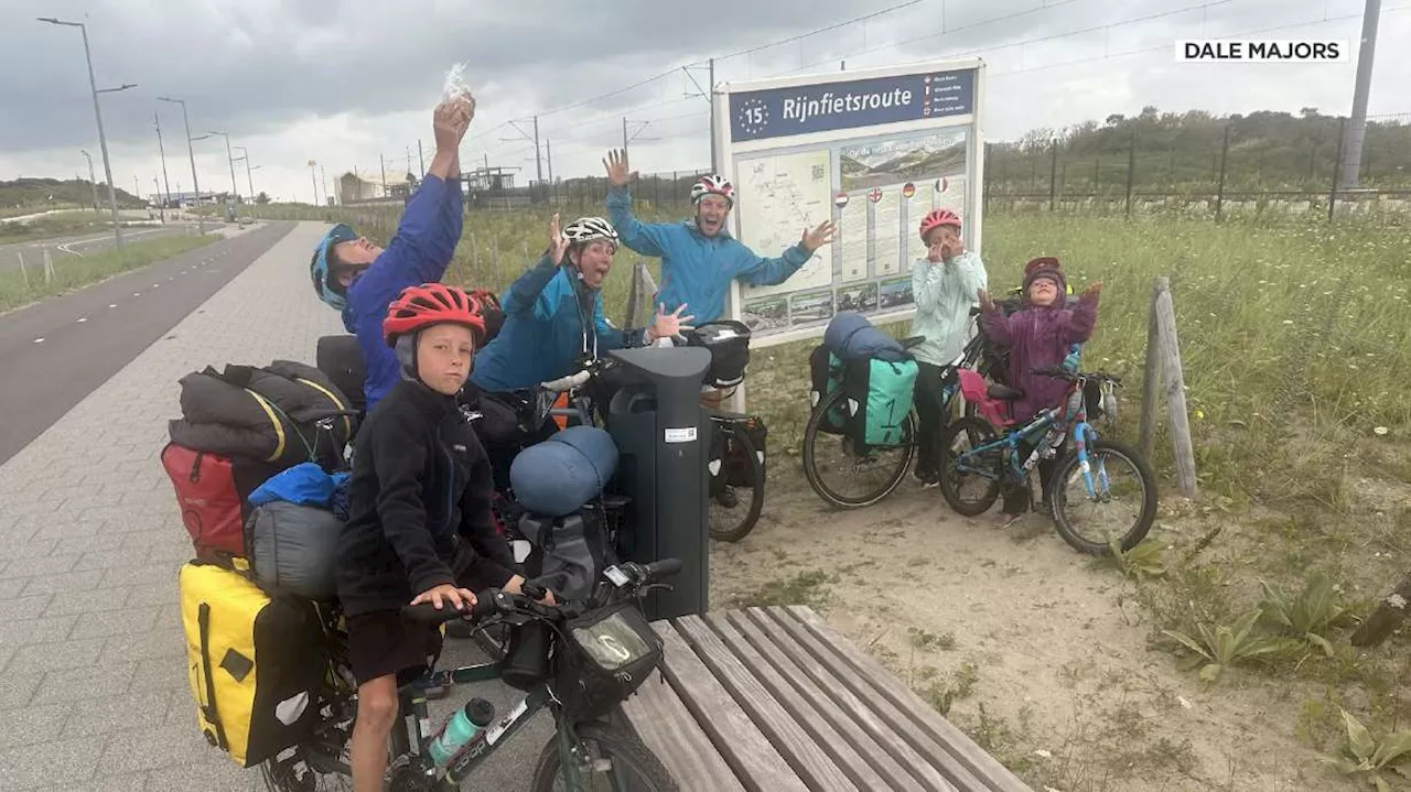 Work hard, play hard: Utah family goes on a multi-month bike tour across Europe