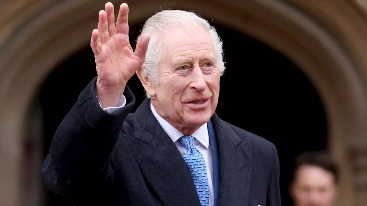 King Charles attends Easter service in most significant public outing since cancer diagnosis