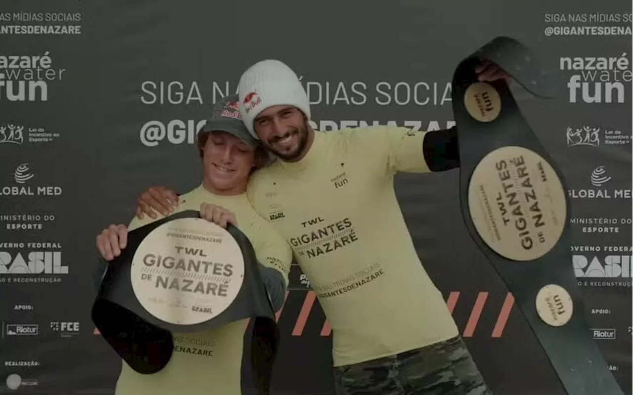 Lucas Chumbo domina Gigantes de Nazaré e pode ter batido recorde mundial