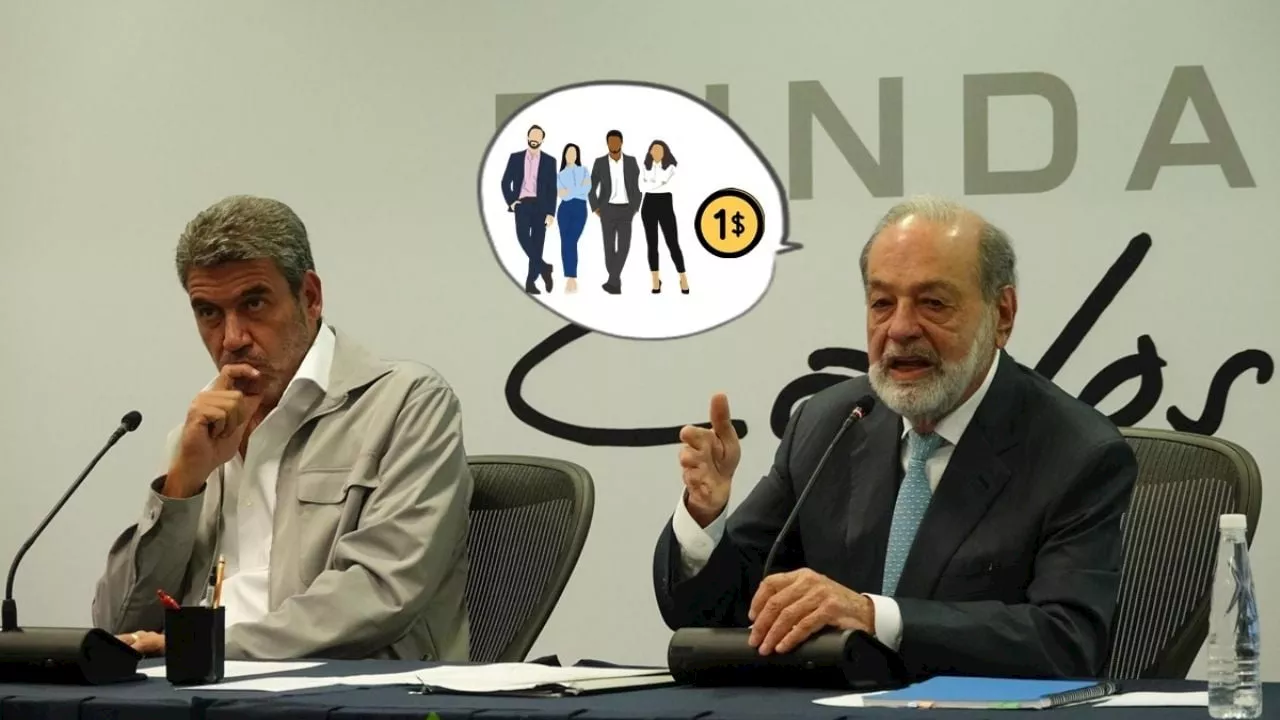 Así es el sueldo que deberían de recibir los trabajadores según Carlos Slim