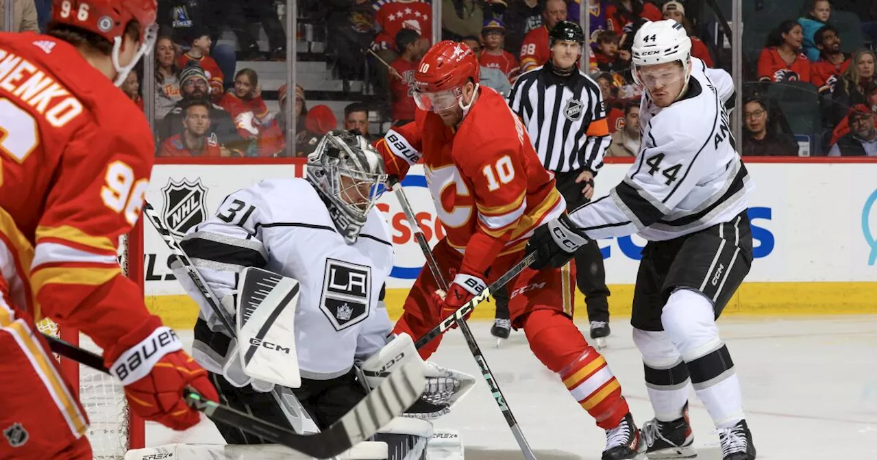 Kings lose to struggling Flames, fail to make up ground in wild-card race