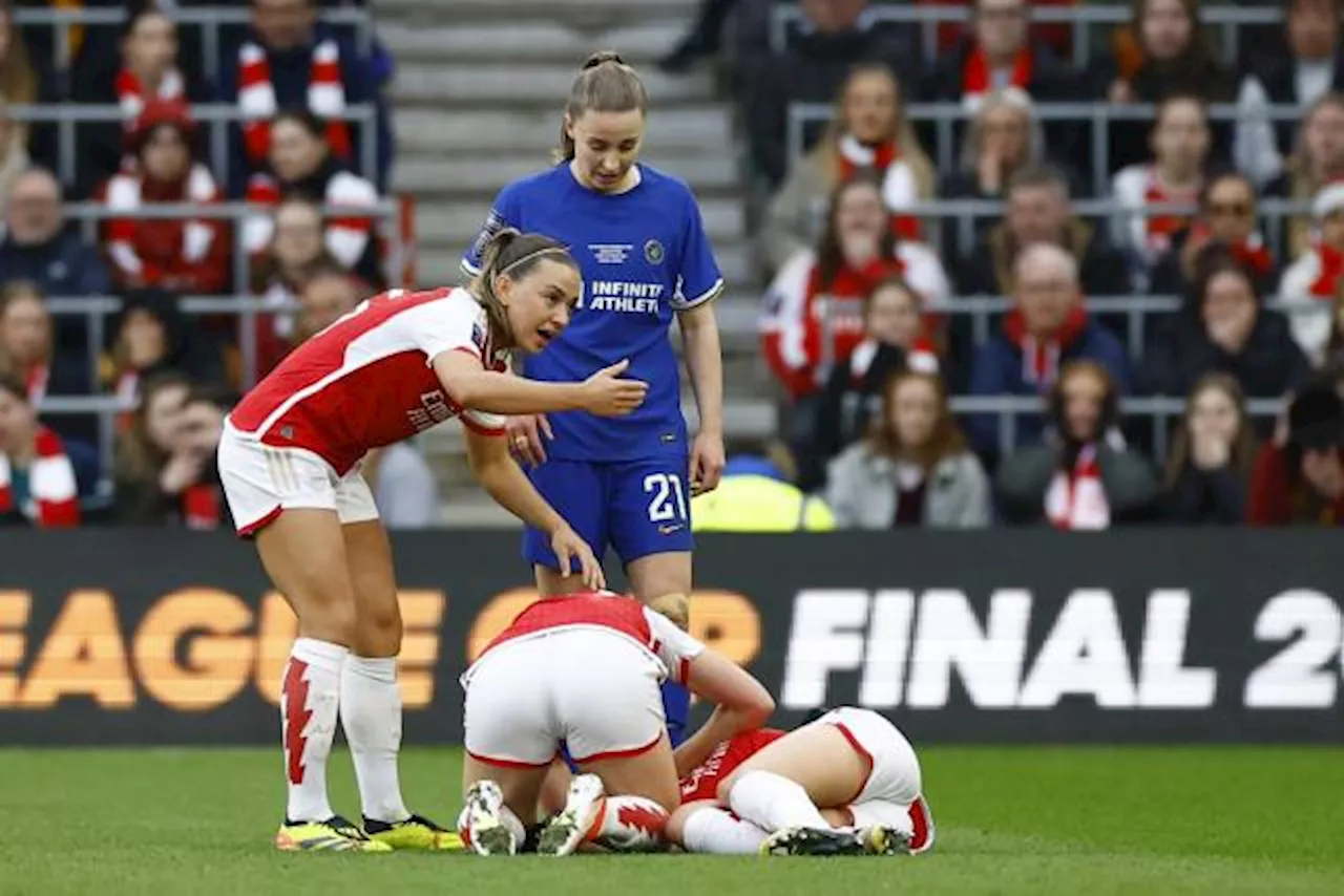 Frida Maanum (Arsenal), victime d'un malaise en plein match contre Chelsea