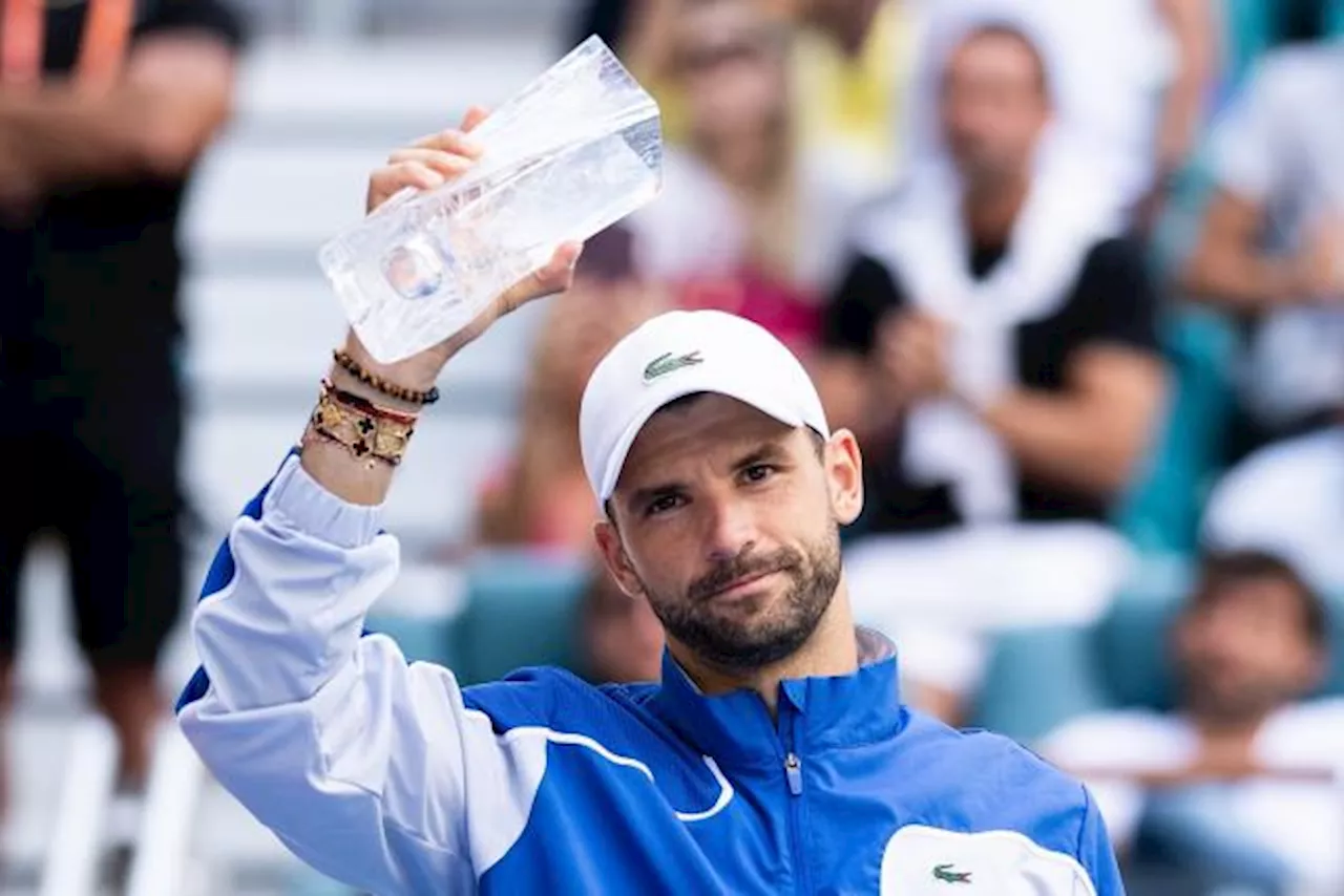 Grigor Dimitrov après sa finale à Miami : « Il y a plein de positif »