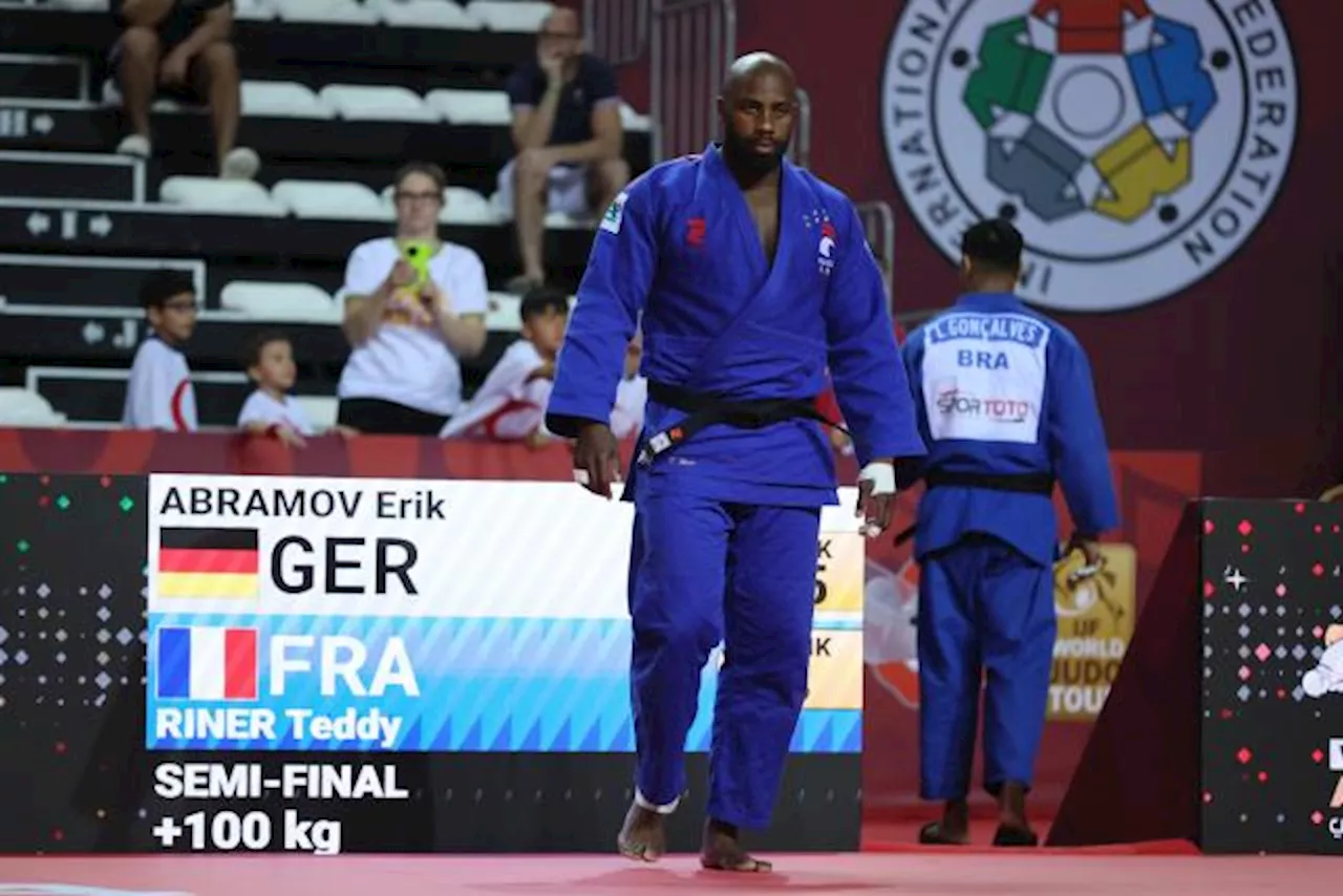 Teddy Riner remporte la médaille d'or aux points au Grand Slam d'Antalya