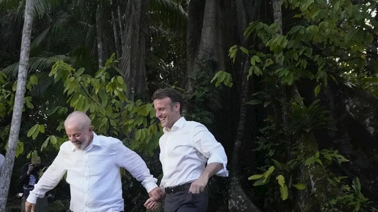 Foto Romantis Presiden Brasil dan Prancis Jadi Gurauan Netizen