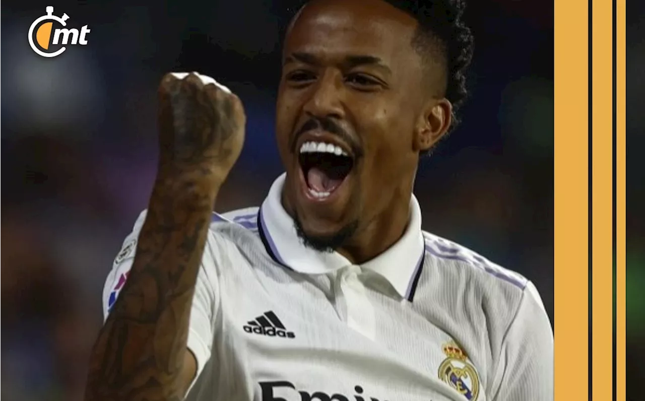 Eder Militao jugó un partido con el Madrid tras lesión de ligamento cruzado: 'Fueron días difíciles'