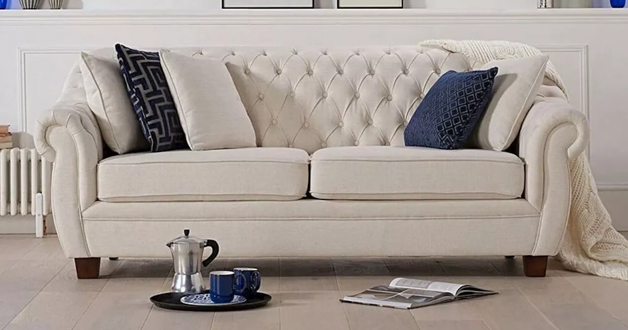 Major furniture superstore sale sees 'stylish' sofa £600 cheaper than M&S