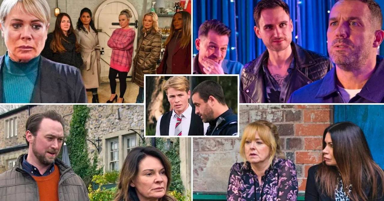 EastEnders body found as Hollyoaks star returns and Emmerdale cancer news