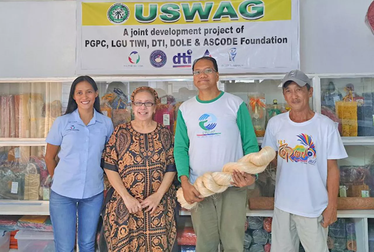 SM Group’s geothermal unit provides Tiwi women with livelihood