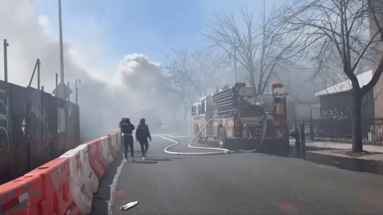 Brooklyn church catches fire on Easter Sunday