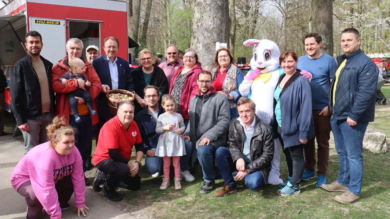 Das war die Ostereiersuche im St. Pöltner Hammerpark