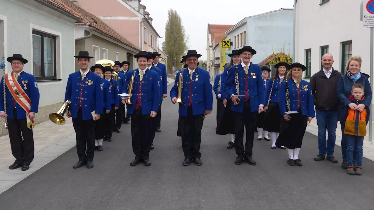 Musikverein Zwentendorf pflegt den Osterweckruf