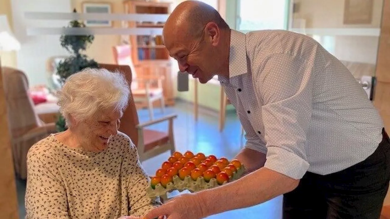 Osterbesuch im Pflege- und Betreuungszentrum Raabs