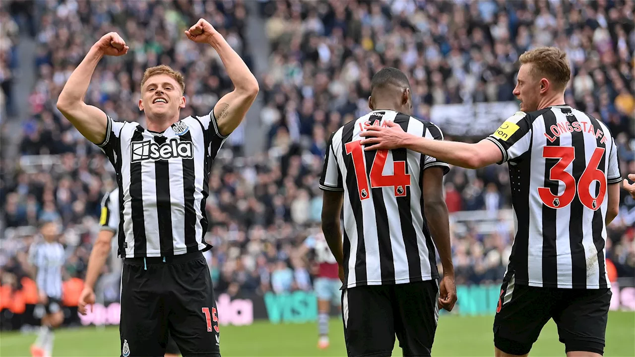 Watch official Newcastle 4 West Ham 3 match highlights here - All 7 goals AND the celebrations