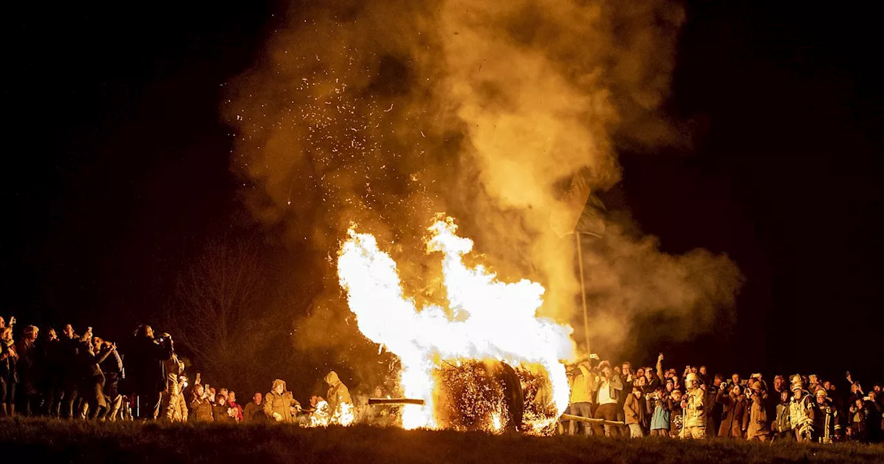 Hier finden 2024 die Osterfeuer in Ostwestfalen-Lippe statt