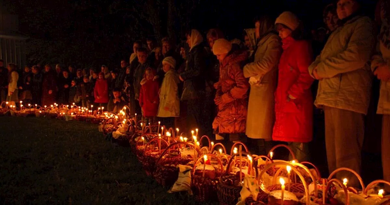 So feiern die Ukrainer in Warburg das Osterfest