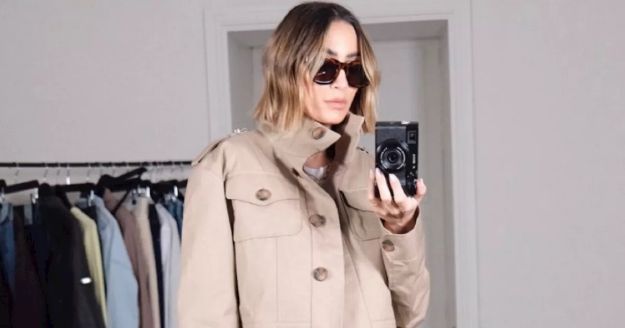 Frankie Bridge's £55 River Island trench is perfect for spring